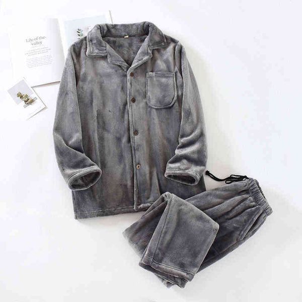 men'pajamas warm sleepwear men flannel winter thick pajama male thick long sleeve pijama casual pyjamas fleece sleep 211111, Black;brown
men'pajamas warm sleepwear men flannel winter thick pajama male thick long sleeve pijama casual pyjamas fleece sleep 211111, Black;brown