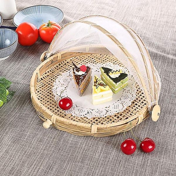 kitchen storage & organization spacious premium dessert bread platter bamboo fruit basket with cover for restaurant
kitchen storage & organization spacious premium dessert bread platter bamboo fruit basket with cover for restaurant