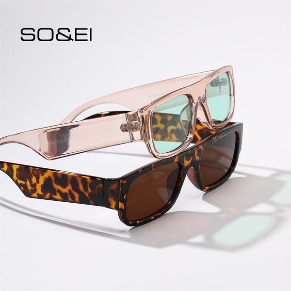 sunglasses so&ei retro small rectangle women fashion champagne leopard eyewear shades uv400 men trending square sun glasses, White;black
sunglasses so&ei retro small rectangle women fashion champagne leopard eyewear shades uv400 men trending square sun glasses, White;black