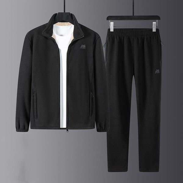 men's tracksuits 2021 winter fleece the black trend keep warm loose casual sweatshirts tracksuit men sport suit, Gray
men's tracksuits 2021 winter fleece the black trend keep warm loose casual sweatshirts tracksuit men sport suit, Gray