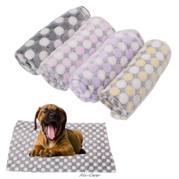 pet blanket dog puppy kitten cat bed pad cute animal gift warm soft flannel mat kennels & pens
pet blanket dog puppy kitten cat bed pad cute animal gift warm soft flannel mat kennels & pens