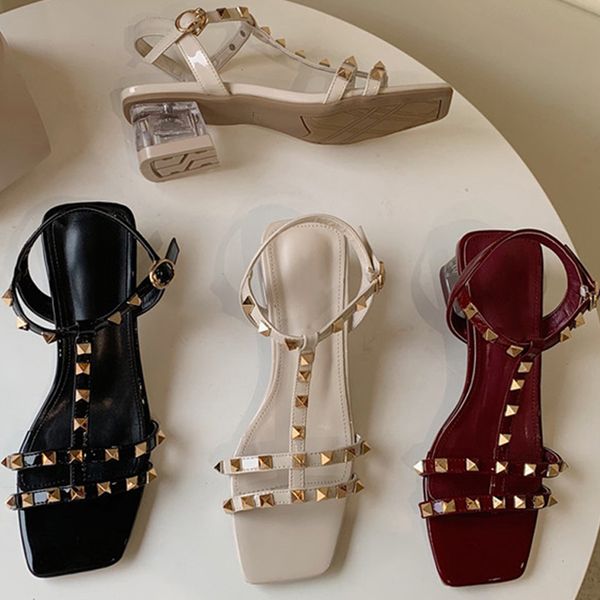 2021 summer woman sandals fashion rivet female shoes transparent sandals for lady womens shoes beach ladies slides flip flops, Black
2021 summer woman sandals fashion rivet female shoes transparent sandals for lady womens shoes beach ladies slides flip flops, Black