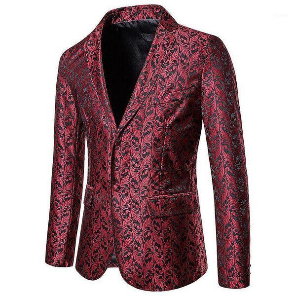 men's suits & blazers men wedding dress slim fit floral printed blazer jacket business style one button stage for party costume man coa, White;black
men's suits & blazers men wedding dress slim fit floral printed blazer jacket business style one button stage for party costume man coa, White;black