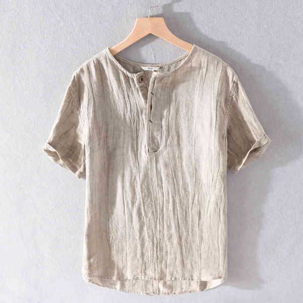 men's t-shirts pleated design summer 100% linen shirt brand short sleeve for men fashion simple comfortable shirts male chemise g2z0, White;black
men's t-shirts pleated design summer 100% linen shirt brand short sleeve for men fashion simple comfortable shirts male chemise g2z0, White;black