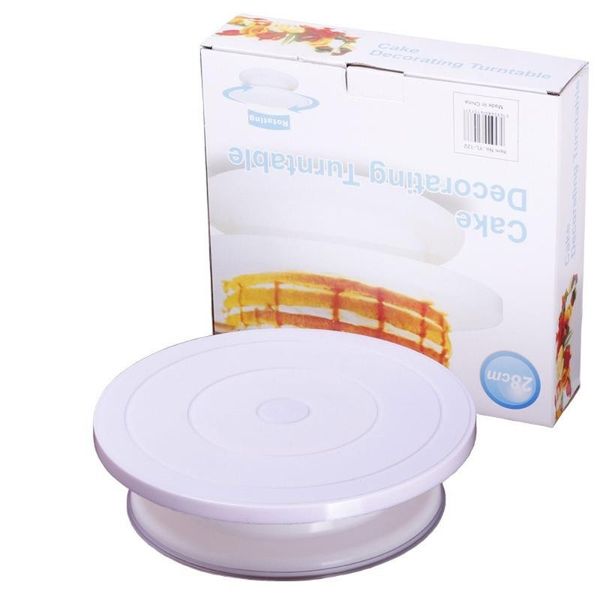 cake decorating turntable plastic mold wholesale with non-slip ring eco-friendly baking & pastry tools
cake decorating turntable plastic mold wholesale with non-slip ring eco-friendly baking & pastry tools