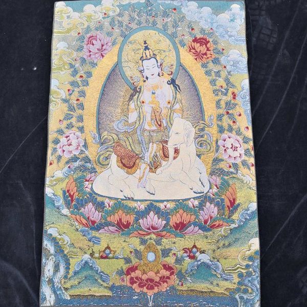 other arts and crafts tibetan zangzhuan buddhism guanyin thangka painting silk embroidery
other arts and crafts tibetan zangzhuan buddhism guanyin thangka painting silk embroidery