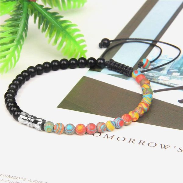beaded, strands 4mm natural stone braided bracelets for women men lava onyx mini beads bracelet fluorite white howlite adjustable rope bangl, Black
beaded, strands 4mm natural stone braided bracelets for women men lava onyx mini beads bracelet fluorite white howlite adjustable rope bangl, Black