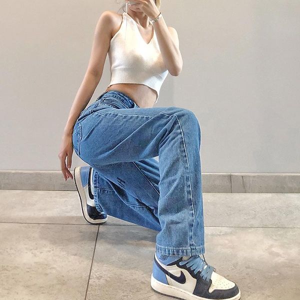 women's jeans 2021 women straight-leg adults summer letter pattern denim pants with pockets for daily life dating sport shopping librar, Blue
women's jeans 2021 women straight-leg adults summer letter pattern denim pants with pockets for daily life dating sport shopping librar, Blue