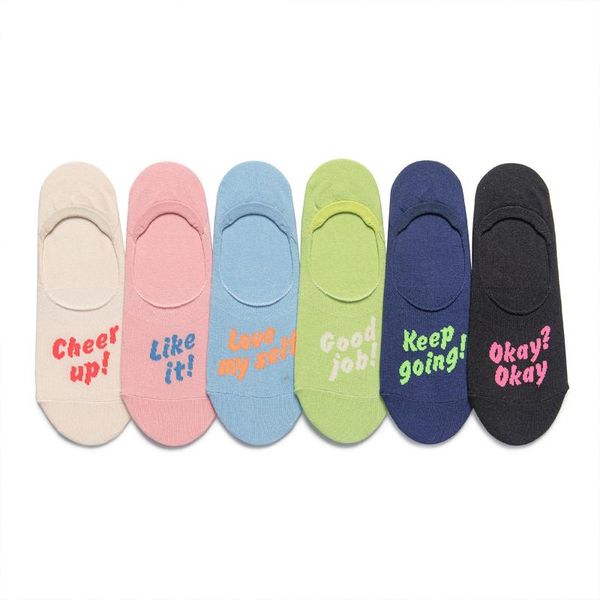 socks & hosiery 6 pairs women boat pack shallow mouth silicone non-skid invisible letter mujer tide summer thin colorful anti slip, Black;white
socks & hosiery 6 pairs women boat pack shallow mouth silicone non-skid invisible letter mujer tide summer thin colorful anti slip, Black;white