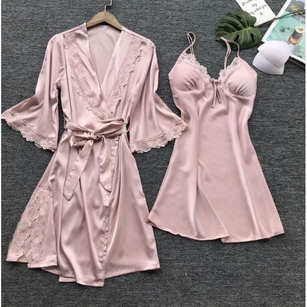 women' gift pajamas sets home christmas party daily mesh lace embroidered silk satin casual soft spring summer deep v lace up belt inc, Red;black
women' gift pajamas sets home christmas party daily mesh lace embroidered silk satin casual soft spring summer deep v lace up belt inc, Red;black