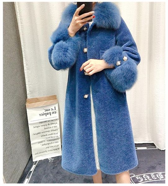 women's wool & blends winter sheep shearing fur coat female hooded jacket korean thick coats elegant women clothes, Black
women's wool & blends winter sheep shearing fur coat female hooded jacket korean thick coats elegant women clothes, Black