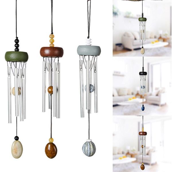 decorative objects & figurines wind chime 4 aluminum metal tubes retro wood windchime for garden patio balcony f2
decorative objects & figurines wind chime 4 aluminum metal tubes retro wood windchime for garden patio balcony f2