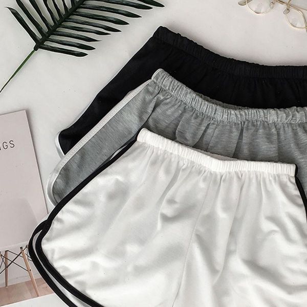 fashion women shorts solid colors splice casual fitness workout elastic waist slim summer beach sports skinny, White;black
fashion women shorts solid colors splice casual fitness workout elastic waist slim summer beach sports skinny, White;black