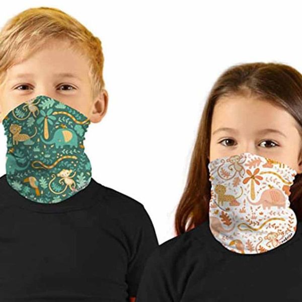 1pc kids seamless bandana youth outdoor sport cycling neck gaiter sun uv protection face coverage tube scarf for hiking caps & masks, Black
1pc kids seamless bandana youth outdoor sport cycling neck gaiter sun uv protection face coverage tube scarf for hiking caps & masks, Black