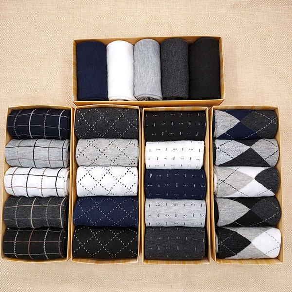 pairs of gift boxed socks men's autumn winter polyester cotton color medium tube business simple leisure, Black
pairs of gift boxed socks men's autumn winter polyester cotton color medium tube business simple leisure, Black