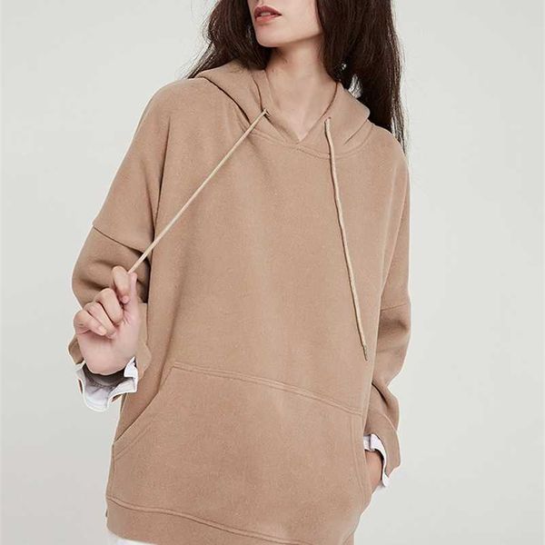 wixra women casual sweatshirts warm velvet long sleeve oversize hoodies autumn winter pullover 211220, Black
wixra women casual sweatshirts warm velvet long sleeve oversize hoodies autumn winter pullover 211220, Black