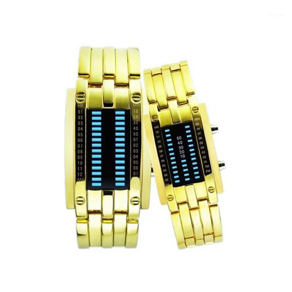 fashionable luxury men's women black stainless steel date digital led bracelet sport watches xin- wristwatches, Slivery;brown
fashionable luxury men's women black stainless steel date digital led bracelet sport watches xin- wristwatches, Slivery;brown