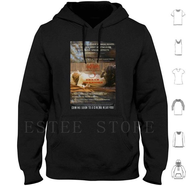 men's hoodies & sweatshirts a nightmare on elm street 3 hoodie long sleeve dream, Black
men's hoodies & sweatshirts a nightmare on elm street 3 hoodie long sleeve dream, Black