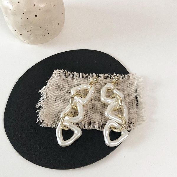 trendy geometric irregular triangle tassel chain white acrylic drop earring fashion exaggeration women party jewelry dangle & chandelier, Silver
trendy geometric irregular triangle tassel chain white acrylic drop earring fashion exaggeration women party jewelry dangle & chandelier, Silver