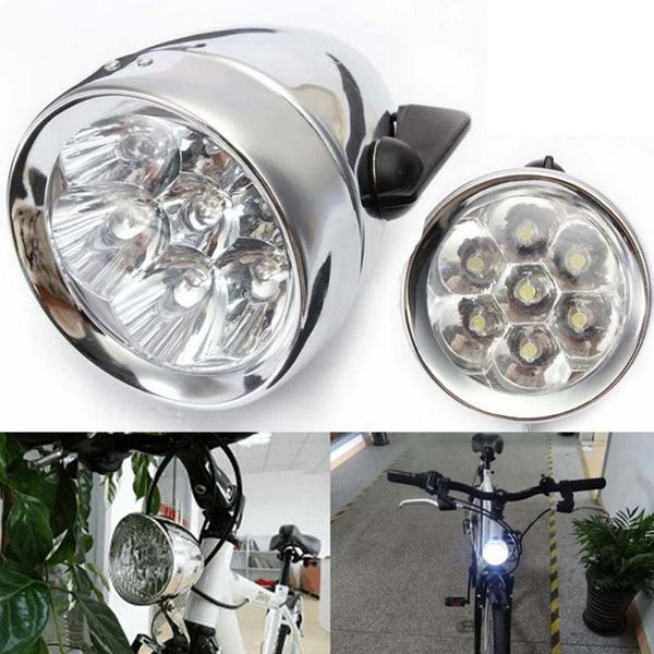 bike lights 7 led bicycle headlight front light lamp retro cycling accessories supplies
bike lights 7 led bicycle headlight front light lamp retro cycling accessories supplies