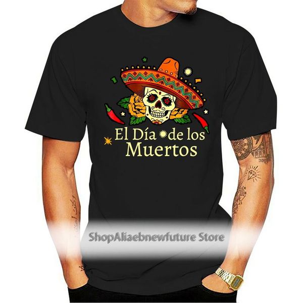 men's t-shirts el dia de los muertos - day of the dead sugar skull funny black t-shirt cartoon t shirt men fashion tshirt, White;black
men's t-shirts el dia de los muertos - day of the dead sugar skull funny black t-shirt cartoon t shirt men fashion tshirt, White;black