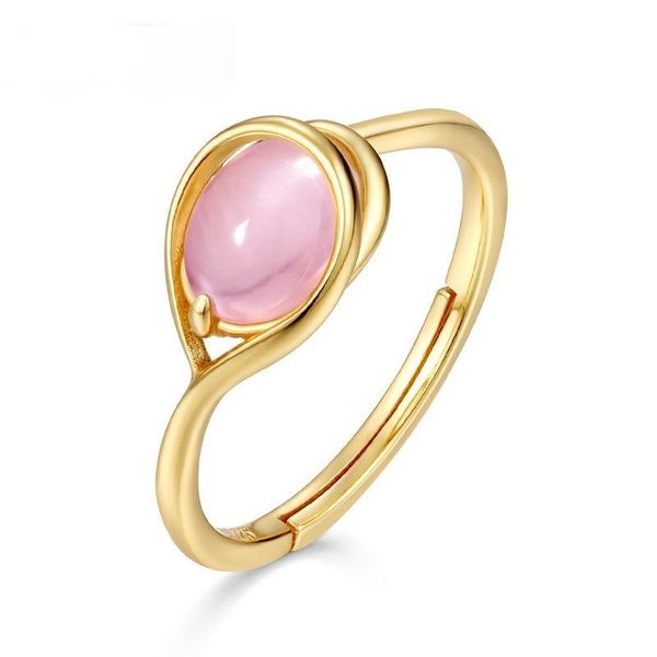 cluster rings natural pink crystal 925 sterling silver for women water drop ring gold wedding, Golden;silver
cluster rings natural pink crystal 925 sterling silver for women water drop ring gold wedding, Golden;silver