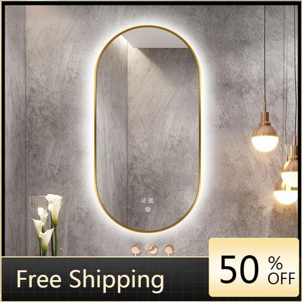 mirrors bathroom mirror with led light and bluetooth big round wall vanity miroir salle de bain makeup
mirrors bathroom mirror with led light and bluetooth big round wall vanity miroir salle de bain makeup