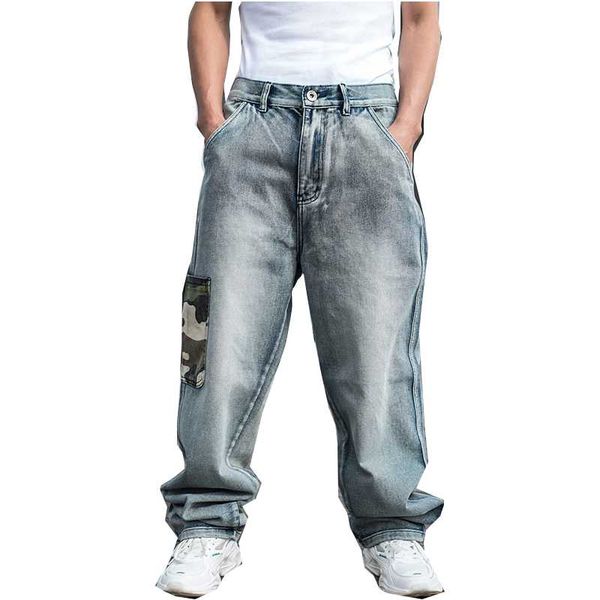 men's pants pantalones vaqueros holgados para hombre, holgados, rectos, con bolsillo de camuflaje, estilo hip hop, monopatÃn, color, Black
men's pants pantalones vaqueros holgados para hombre, holgados, rectos, con bolsillo de camuflaje, estilo hip hop, monopatÃn, color, Black