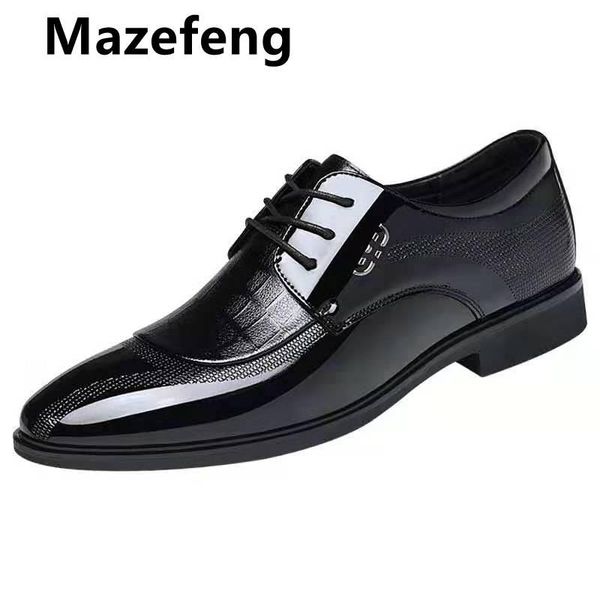 fashion business dress men shoes classic leather men's suits slip on oxfords size 38-45, Black
fashion business dress men shoes classic leather men's suits slip on oxfords size 38-45, Black
