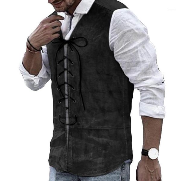 men's vests men v neck solid steampunk waistcoat gothic jackets retro victorian coat gentleman cosplay costume q6421, Black;white
men's vests men v neck solid steampunk waistcoat gothic jackets retro victorian coat gentleman cosplay costume q6421, Black;white