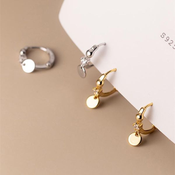 hoop & huggie 100% 925 sterling silver circle round earrings single zircon ear hoops piercing small earring for women girls, Golden;silver
hoop & huggie 100% 925 sterling silver circle round earrings single zircon ear hoops piercing small earring for women girls, Golden;silver