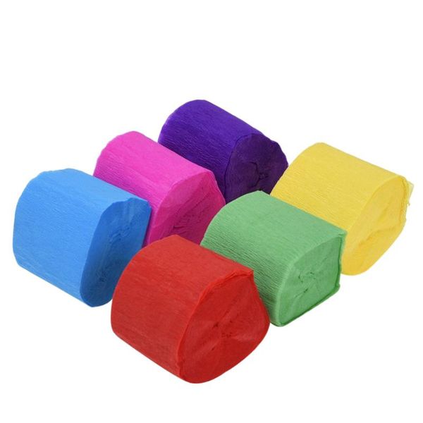 other arts and crafts 6 pcs crepe paper party streamer decorations for birthday wedding concert various festivals (9m/roll)
other arts and crafts 6 pcs crepe paper party streamer decorations for birthday wedding concert various festivals (9m/roll)