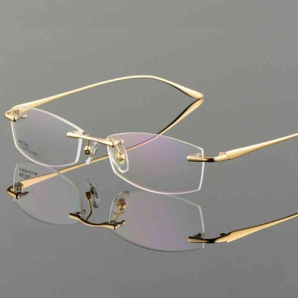 designer sunglasses gold frame men eyeglasses rimless spectacles man for prescription ultra light fashion eyewear clear lens 9r4p j6kj, White;black
designer sunglasses gold frame men eyeglasses rimless spectacles man for prescription ultra light fashion eyewear clear lens 9r4p j6kj, White;black