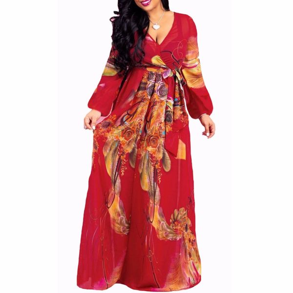 2021 chiffon long sleeve maxi dress bohemia dress full plus size celebrity/graduation/dinner dress beach sundress, Black;gray
2021 chiffon long sleeve maxi dress bohemia dress full plus size celebrity/graduation/dinner dress beach sundress, Black;gray