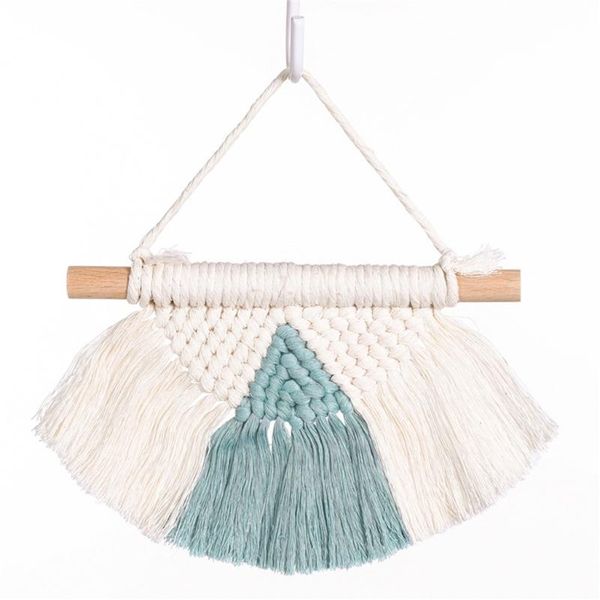 decorative objects & figurines nordic handmade woven macrame boho semicircle wall hanging tapestry with tassels
decorative objects & figurines nordic handmade woven macrame boho semicircle wall hanging tapestry with tassels