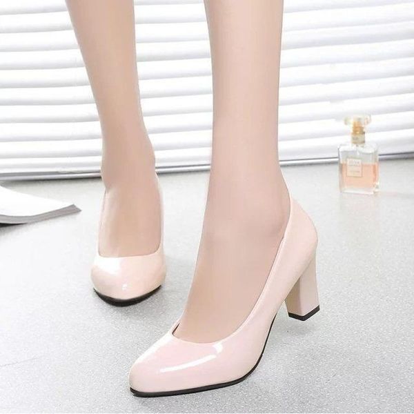 dress shoes 2021 shallow women's high heels thick spring and autumn tide joker bridesmaid work shoes., Black
dress shoes 2021 shallow women's high heels thick spring and autumn tide joker bridesmaid work shoes., Black