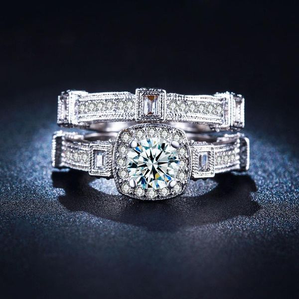 wedding rings ufooro jewelry silver color bijoux cubic zirconia ring sets unique copper women's engagement and setting wholesale, Slivery;golden
wedding rings ufooro jewelry silver color bijoux cubic zirconia ring sets unique copper women's engagement and setting wholesale, Slivery;golden