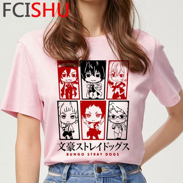 women's t-shirt bungou stray dogs, White
women's t-shirt bungou stray dogs, White