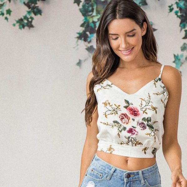 women womens camis self tie back v neck floral print crop cami camisole blusas tank, White
women womens camis self tie back v neck floral print crop cami camisole blusas tank, White