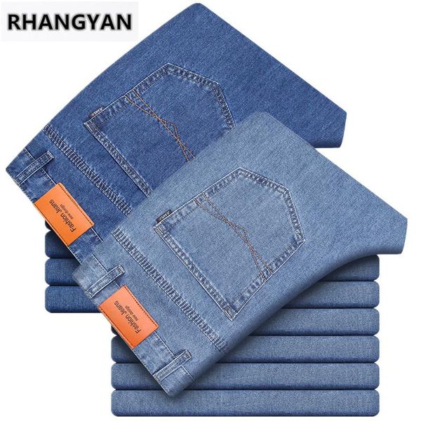 men's jeans summer 100% cotton non-stretch brand classic business casual straight loose trousers pure blue pants
men's jeans summer 100% cotton non-stretch brand classic business casual straight loose trousers pure blue pants