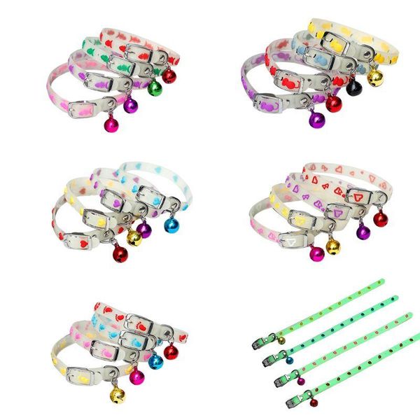 cat collars & leads pet glowing with bells glow at night dogs cats necklace light luminous neck ring accessories
cat collars & leads pet glowing with bells glow at night dogs cats necklace light luminous neck ring accessories