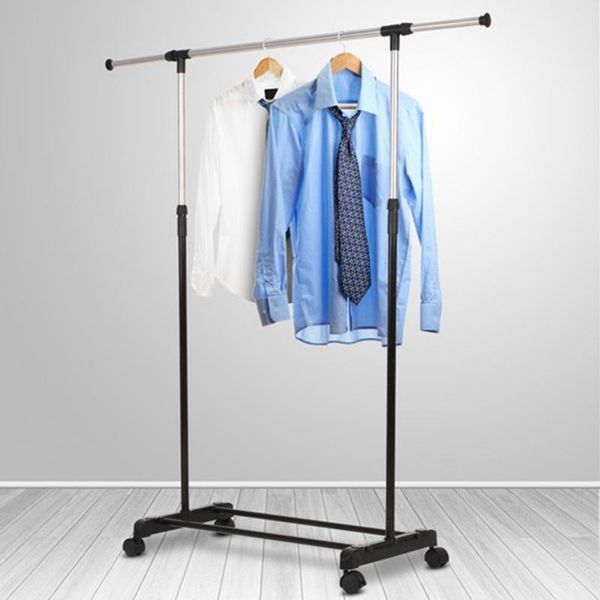 hangers & racks adjustable rolling steel clothes hanger rack rail garment heavy duty with wheel portable accessories
hangers & racks adjustable rolling steel clothes hanger rack rail garment heavy duty with wheel portable accessories