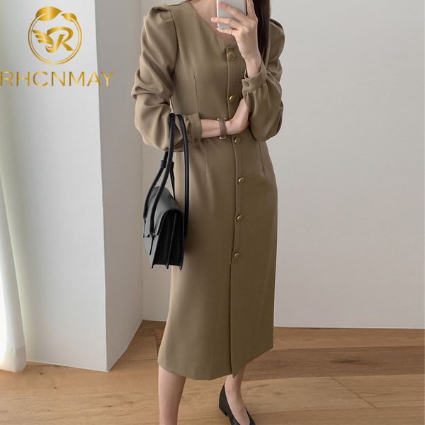 2021 korean version new spring autumn chic elegant high wais v-neck bubble sleeve single breasted womens long dressswimwear bathing suits sw, Black;gray
2021 korean version new spring autumn chic elegant high wais v-neck bubble sleeve single breasted womens long dressswimwear bathing suits sw, Black;gray
