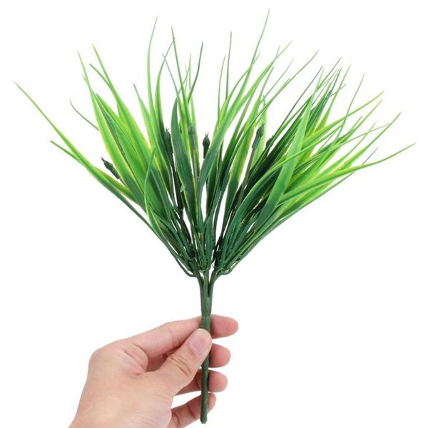 decorative flowers & wreaths 10pcs/lot green grass artificial plants plastic household wedding spring summer living room decoration
decorative flowers & wreaths 10pcs/lot green grass artificial plants plastic household wedding spring summer living room decoration