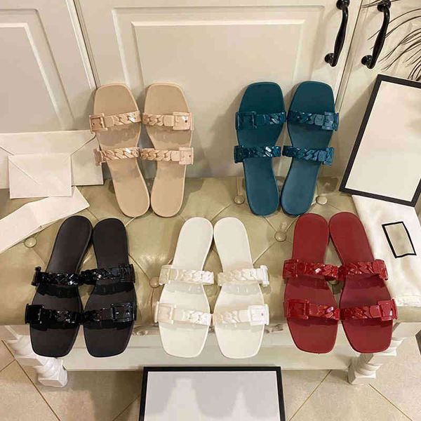 2021 summer g family's net red chain flat bottomed flip flops yw yw, Black
2021 summer g family's net red chain flat bottomed flip flops yw yw, Black