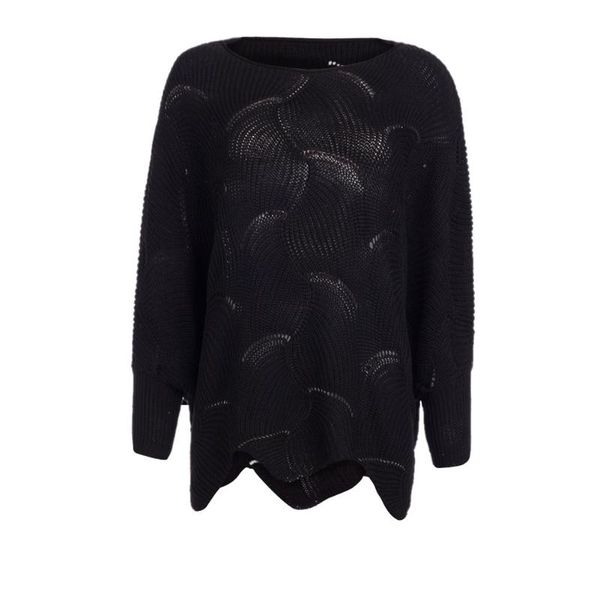 women's sweaters casual irregular hem pullover daily wear women sweater winter crew neck solid loose knitted soft autumn hollowed out, White;black
women's sweaters casual irregular hem pullover daily wear women sweater winter crew neck solid loose knitted soft autumn hollowed out, White;black