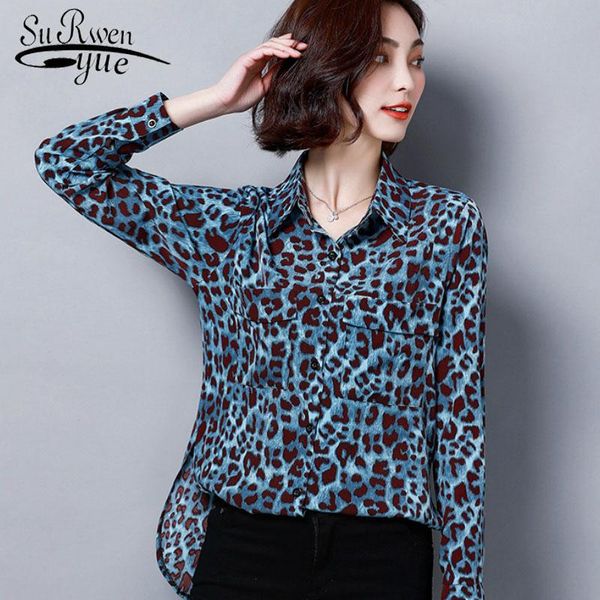 women's blouses & shirts fashion women chiffon womens and plus size leopard blouse shirt long sleeve print blusas 2208 50, White
women's blouses & shirts fashion women chiffon womens and plus size leopard blouse shirt long sleeve print blusas 2208 50, White