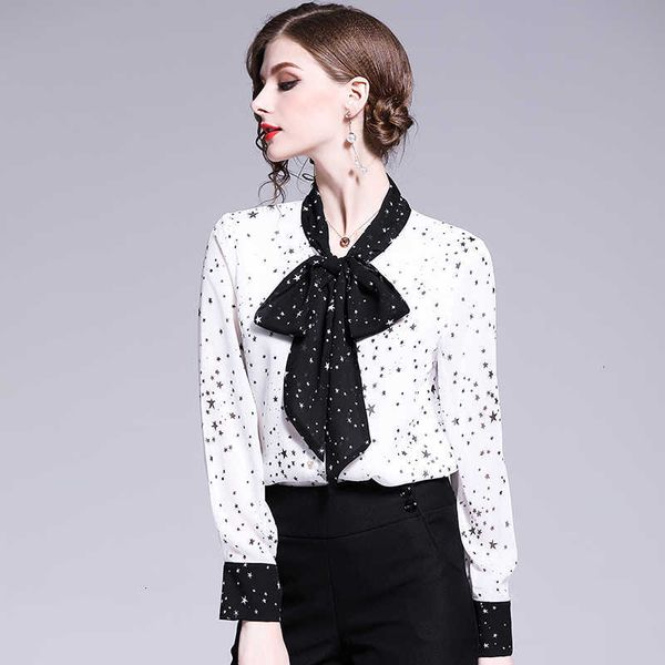 women's blouses & shirts nova marca a longo-sleeved mulheres moda vero e na primavera chiffon camisas senhora elegante arco colarinho c, White
women's blouses & shirts nova marca a longo-sleeved mulheres moda vero e na primavera chiffon camisas senhora elegante arco colarinho c, White