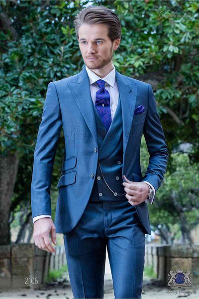 men's suits & blazers brand groomsmen blue groom tuxedos peak lapel men wedding man bridegroom (jacket + pants vest tie) l153 utlc, White;black
men's suits & blazers brand groomsmen blue groom tuxedos peak lapel men wedding man bridegroom (jacket + pants vest tie) l153 utlc, White;black