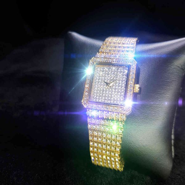 missfox 18k gold office lady iced out square dial temperament wristwatch woman stainless steel quartz watches for women, Slivery;brown
missfox 18k gold office lady iced out square dial temperament wristwatch woman stainless steel quartz watches for women, Slivery;brown